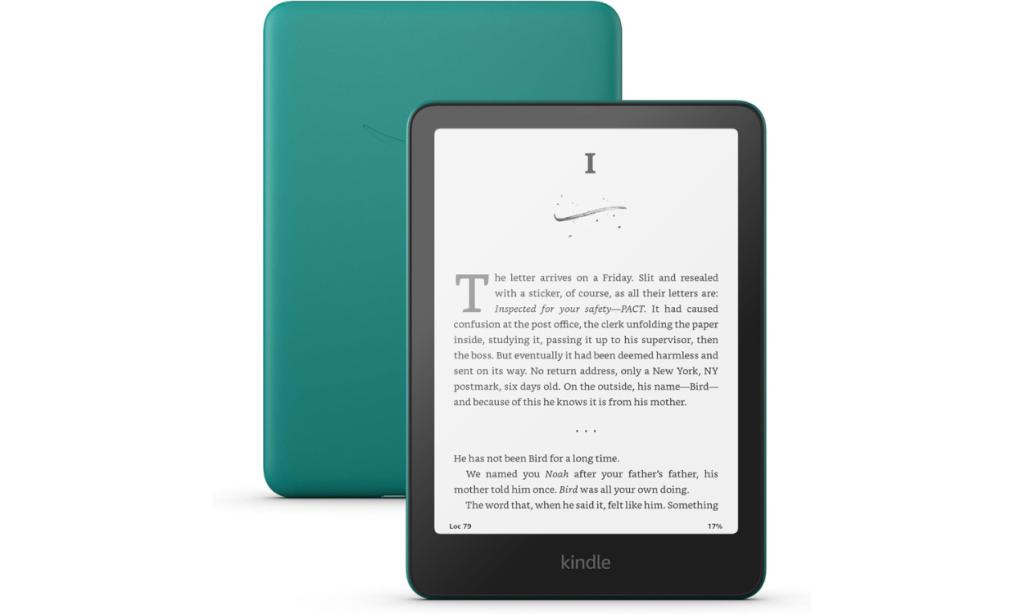 Kindle Paperwhite Signature Edition front and back design