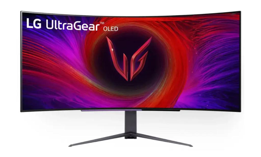 LG UltraGear OLED monitor front design