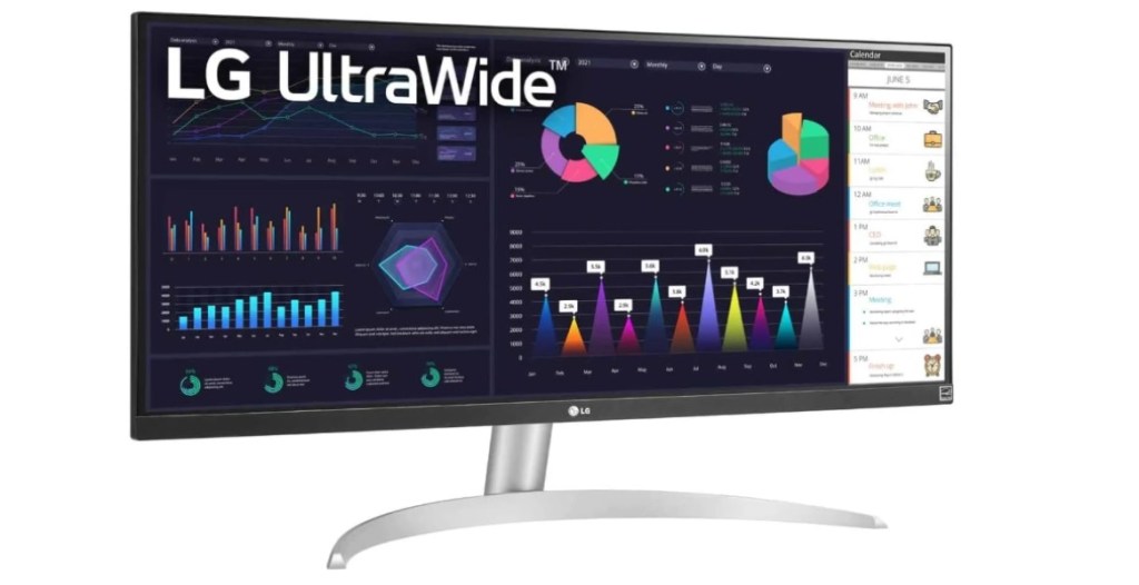 LG Ultrawide Monitor Amazon Product Page