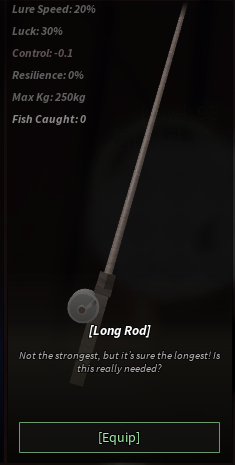 Long Rod Fisch