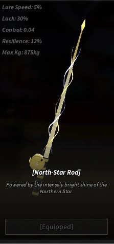 North Star rod Fisch