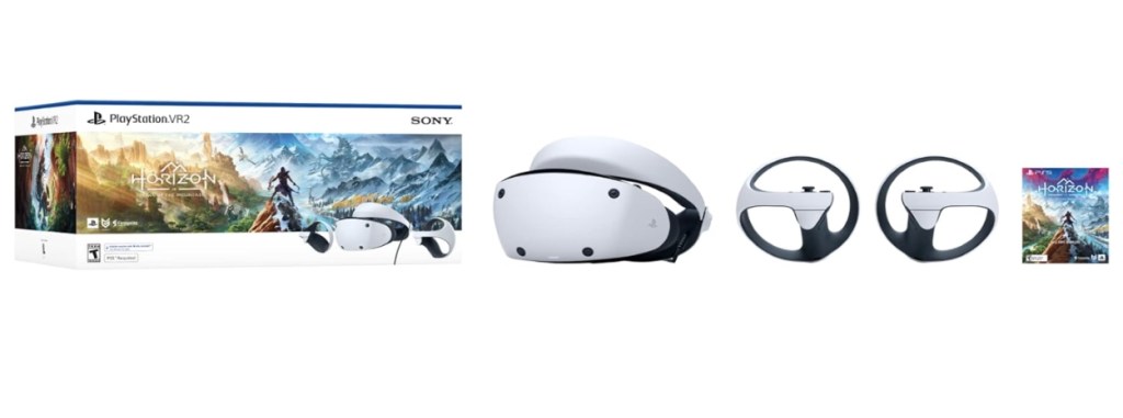 PlayStation VR2 Bundle Amazon Product Page Preview