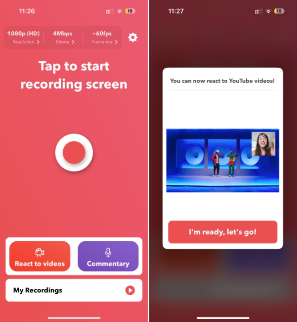 Record It! Screen Recorder app for iPhone