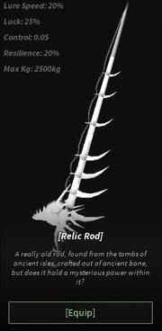 How to Get the Relic Rod in Fisch Roblox