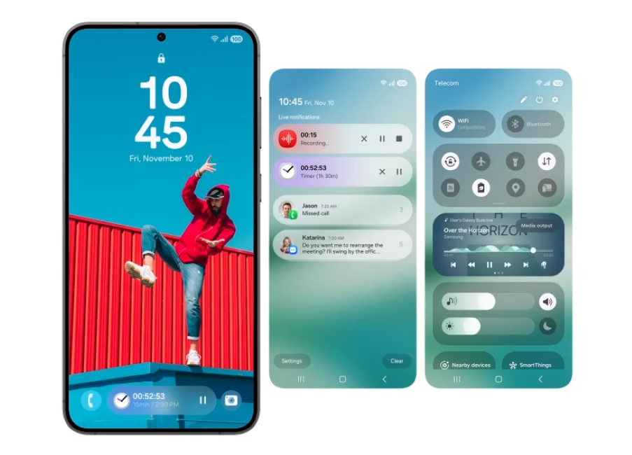 Samsung OneUI 7 Lockscreen Showcase