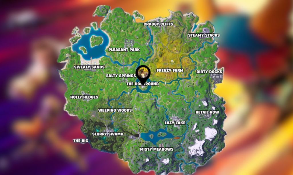 Snoop Dogg location in fortnite