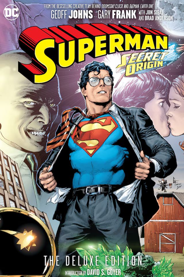 Superman Secret Origin Cover art