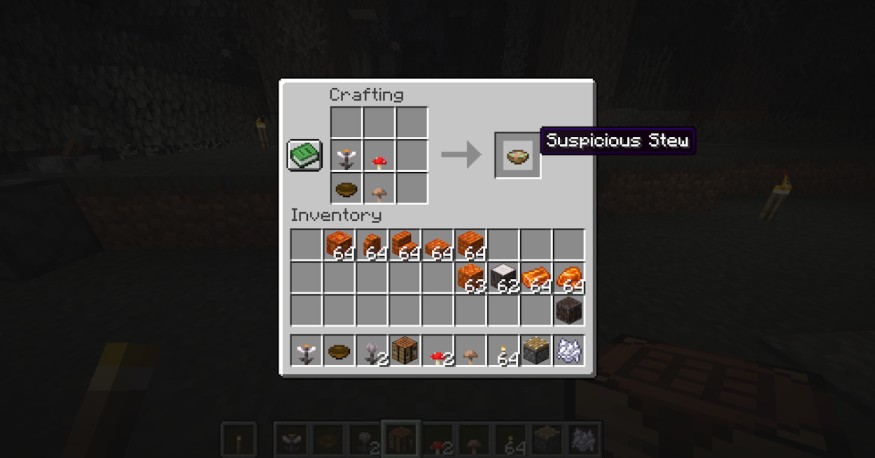 Suspicious Stew From Open Eyeblossom Minecraft