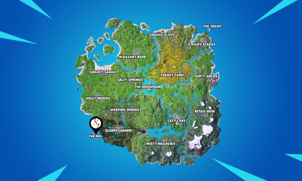 TNTina location in Fortnite