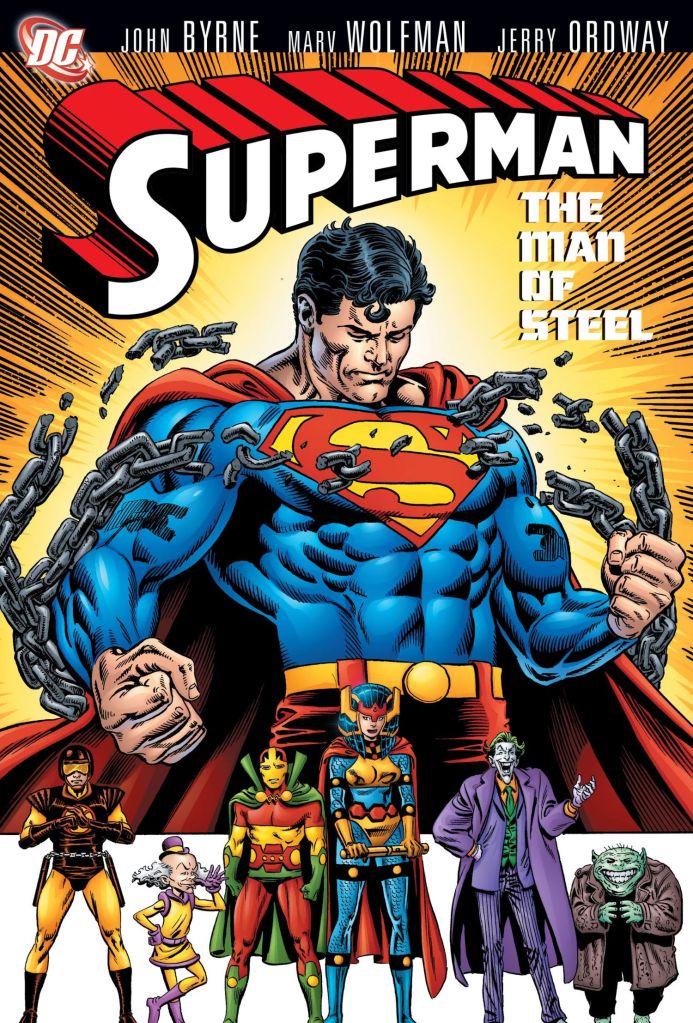 The Man of Steel cover art