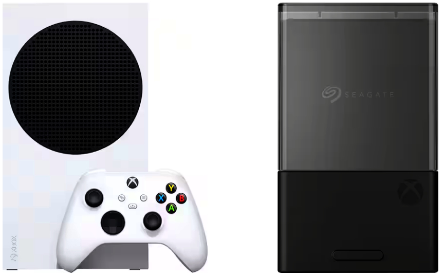 Xbox Series S and Seagate 1TB storage