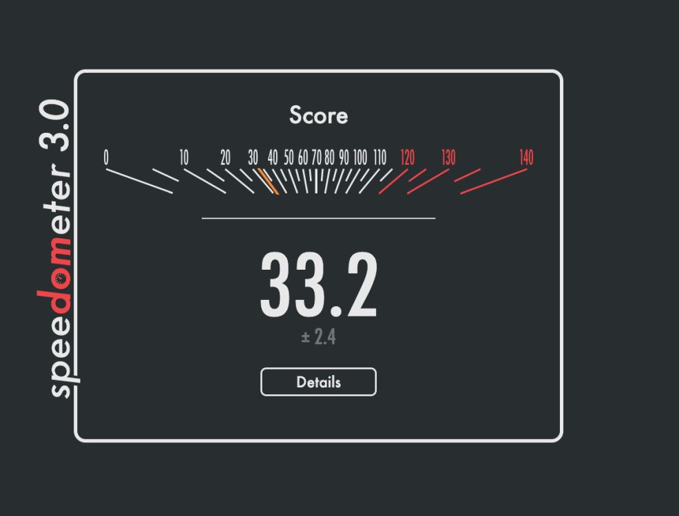 apple m4 performance on speedometer