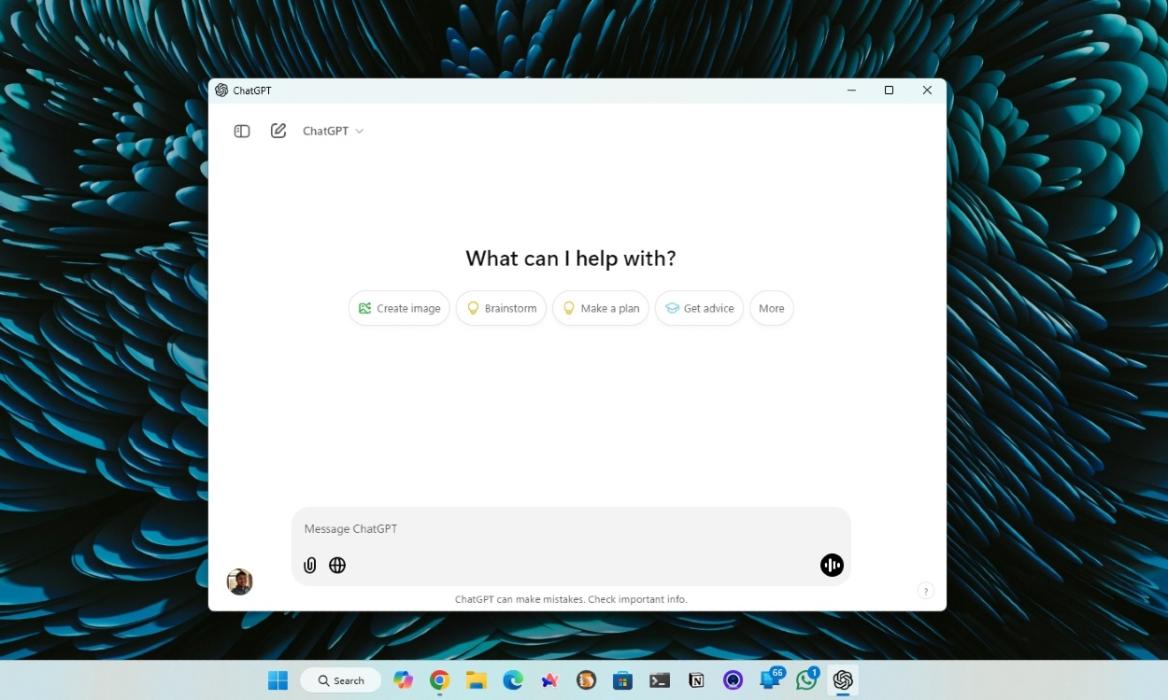 chatgpt app on windows 11 available to all users