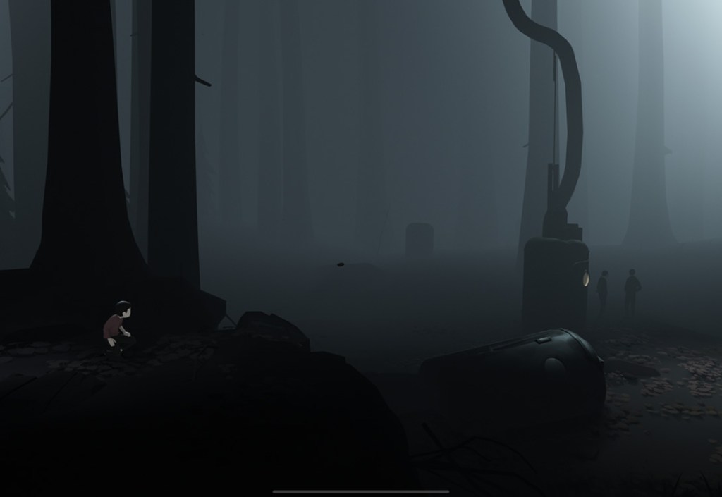 Playdead's INSIDE controller game on iPad