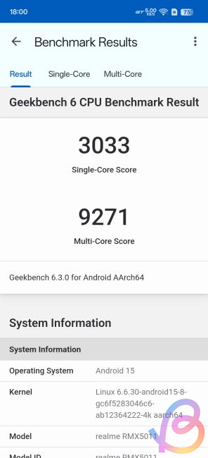 snapdragon 8 elite geekbench score