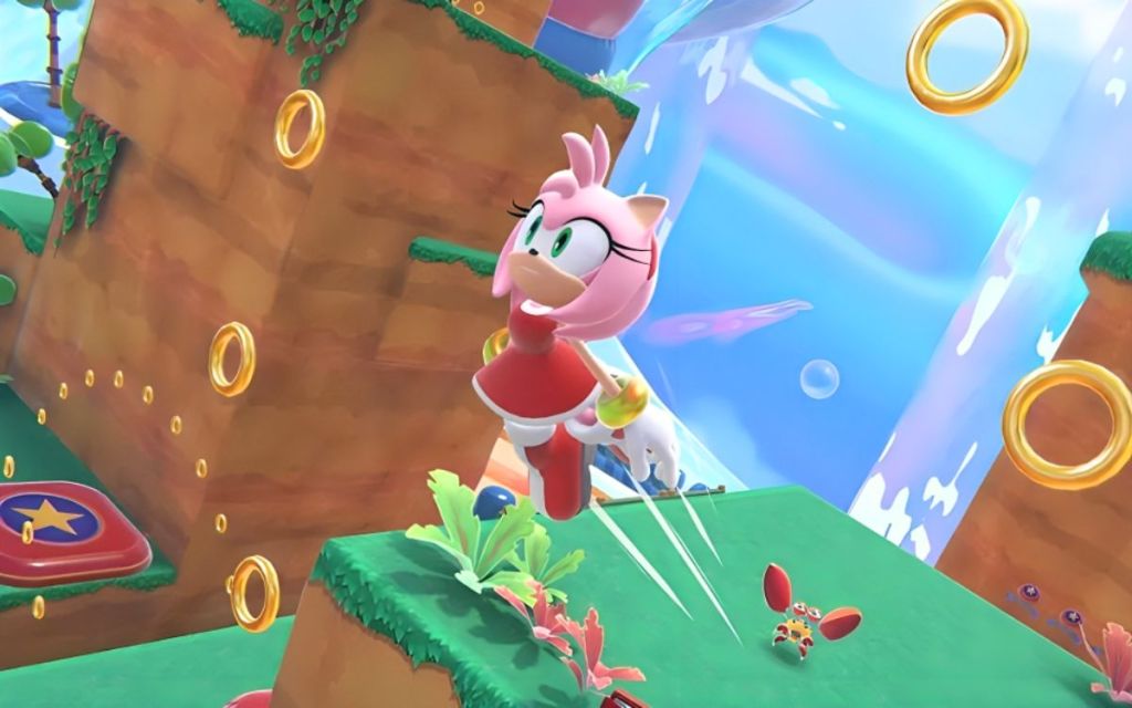 Amy The Hedgehog in Sonic Dream Team