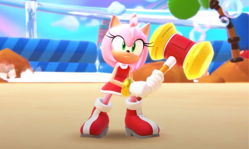 Amy The Pink Hedgehog in Sonic Dream Team trailer