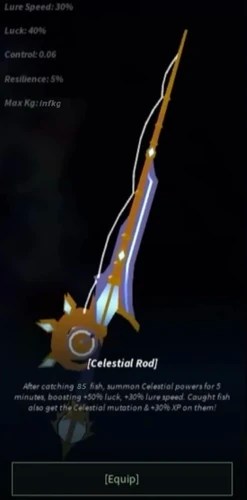 Celestial Rod Fisch