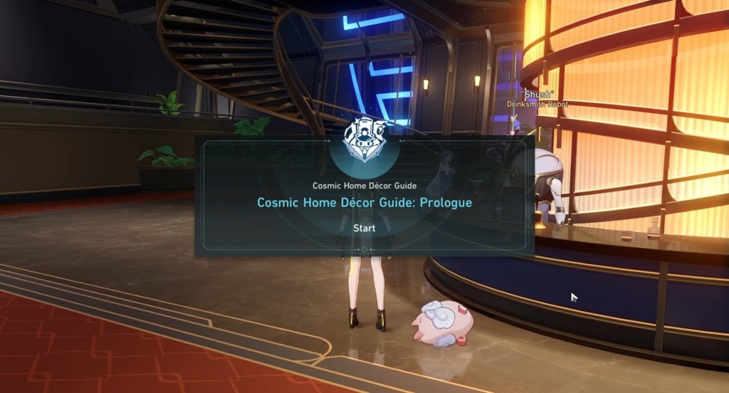 Cosmic Home Decor Guide Prologue Mission Start