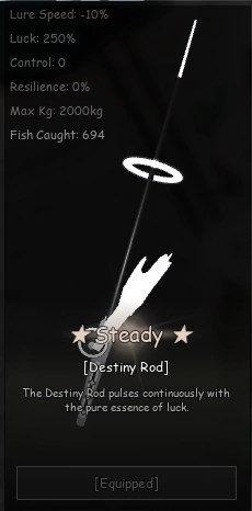 Destiny Rod Fisch