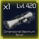 Dimensional Maximum Scroll