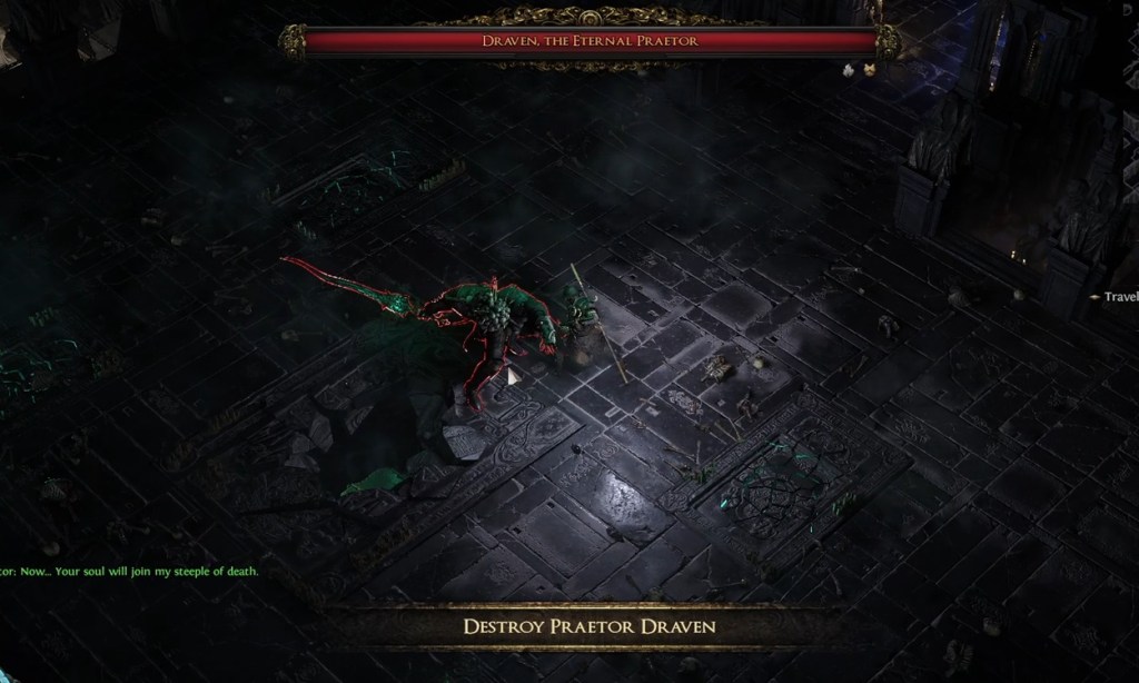 Draven the Eternal Praetor boss guide Path of Exile 2