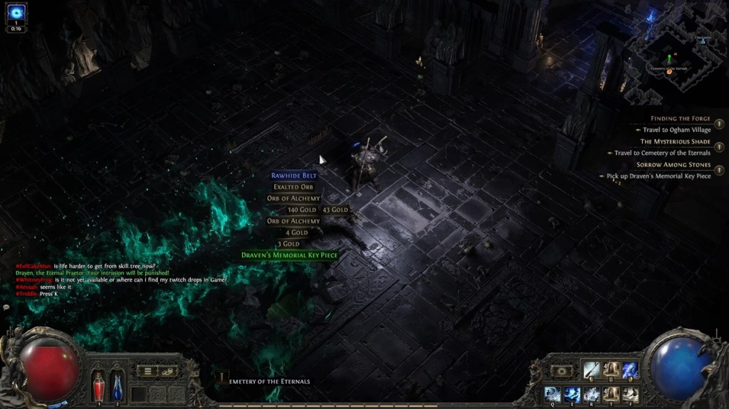 Draven the Eternal Praetor boss rewards Path of Exile 2