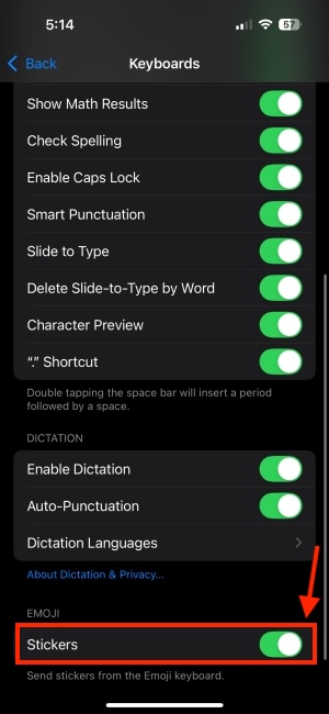 how to send stickers on imessage from iphone