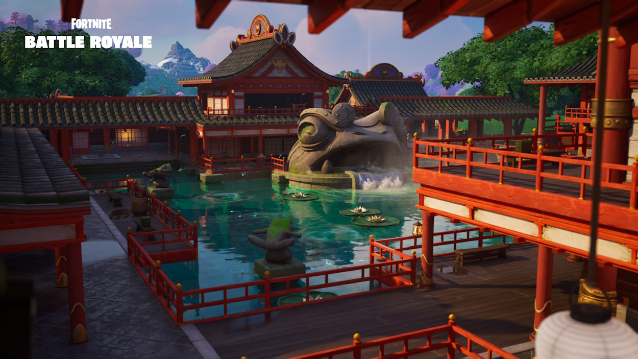 Fortnite Chapter 6 Season 1 map Flooded Frogs