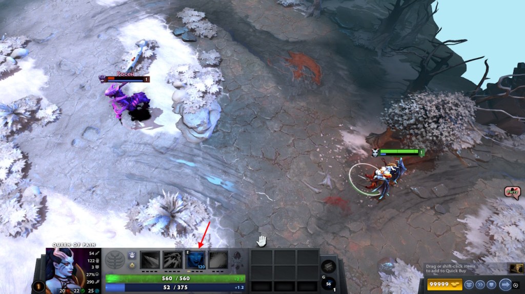 Low mana stopping ability use in Dota 2