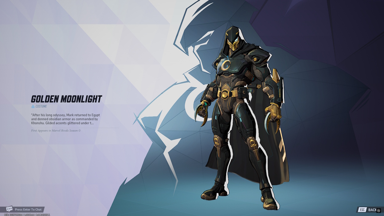 Moon Knight Golden Moonlight skin