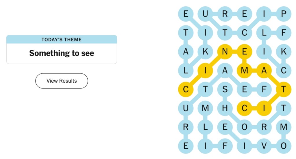 NYT Strands December 10