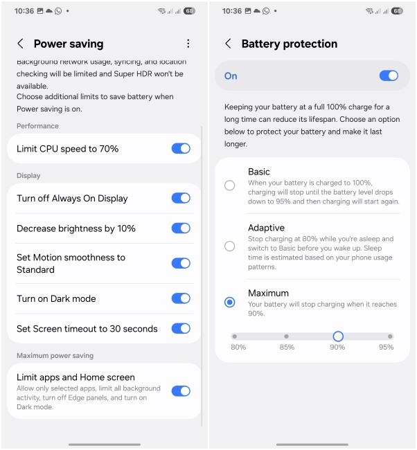 New Battery Protection Features Showcase