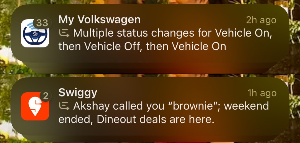 iPhone notification summaries completely messing up the context of the notifications it has summarised