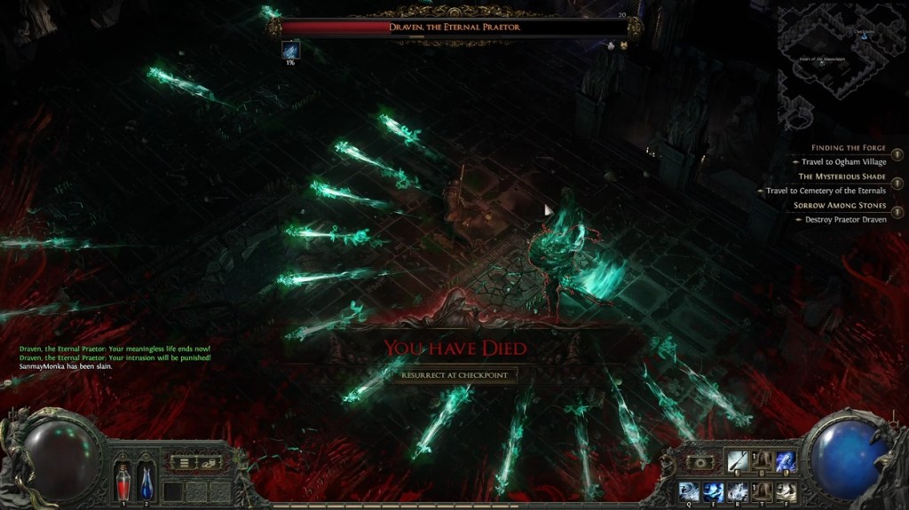 Path of Exile 2 death