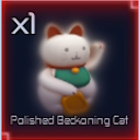 Polished Beckoning Cat