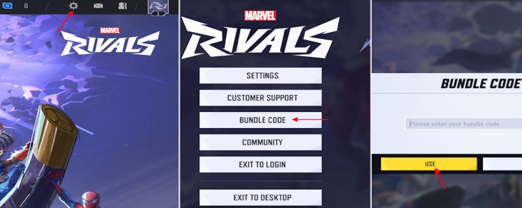 Redeem Codes in Marvel Rivals