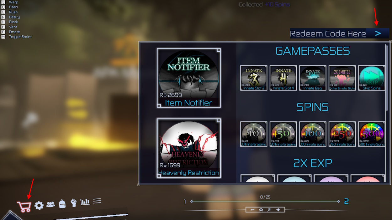 Jujutsu infinite codes march 2025 beebom