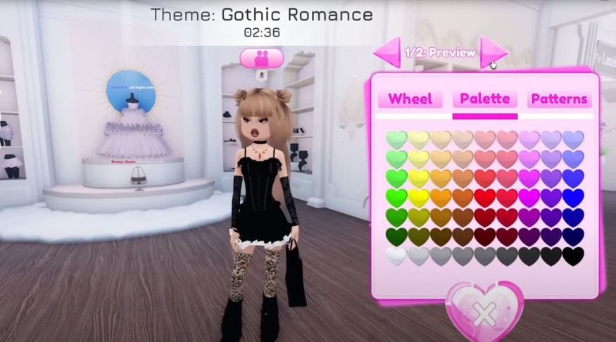 Gothic Romance Theme DTI