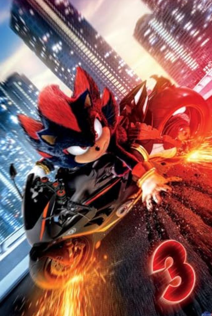Poster for Sonic The Hedgehog 3