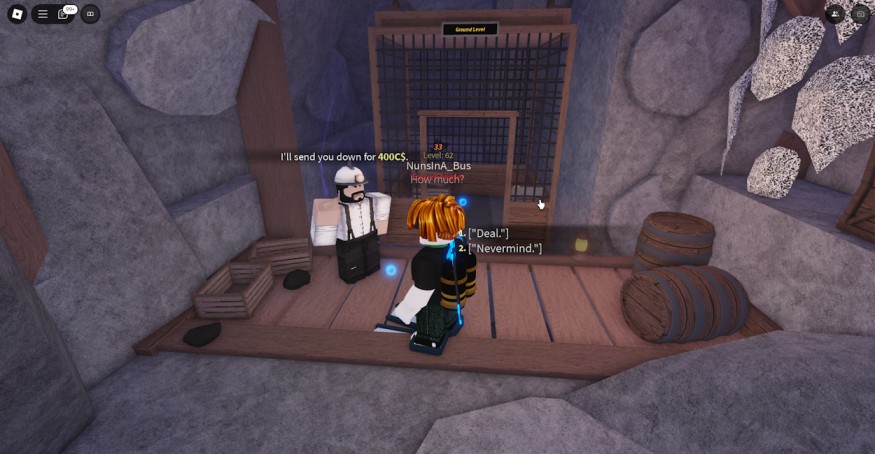 Roblox Fisch Keeper S Altar How To Find Full Bestiary And More Beebom Soveriegnty Mines NPC Cole Fisch 