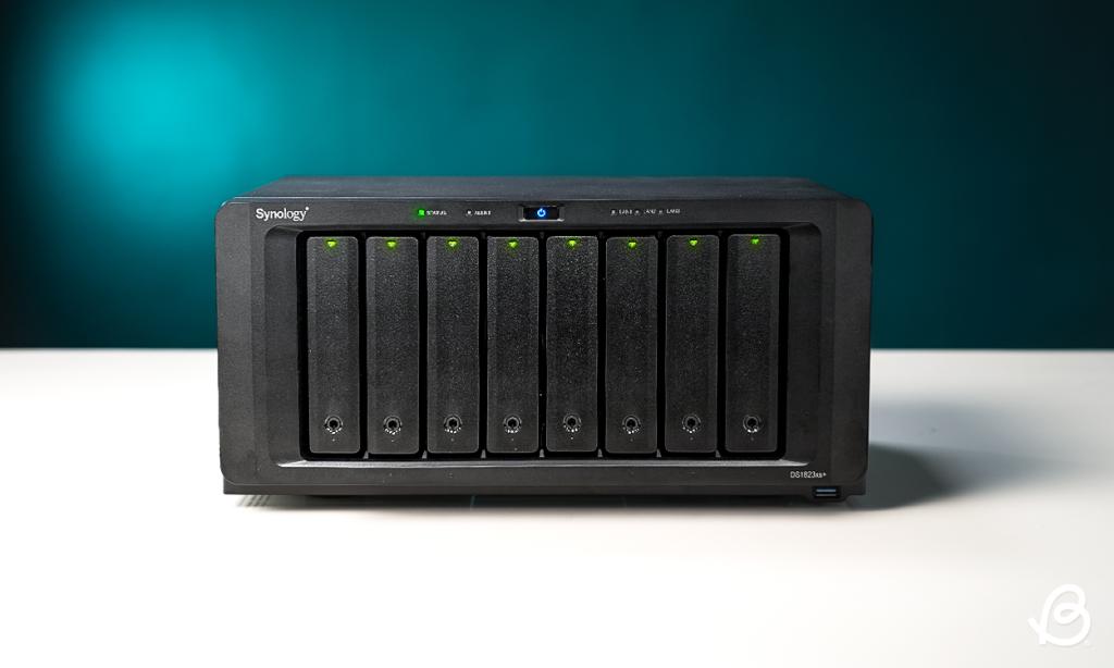 Synology DS1823xs+ turned on