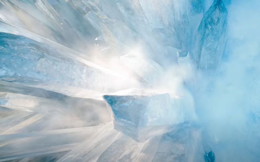 superman in fortress of solitude