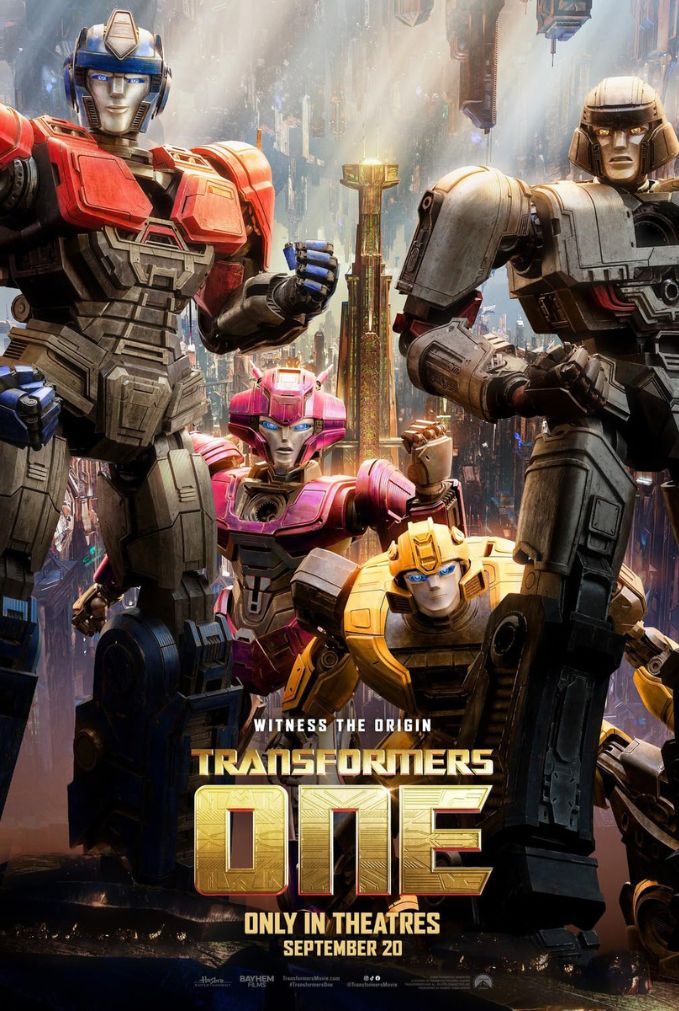 Poster for Transformers One 