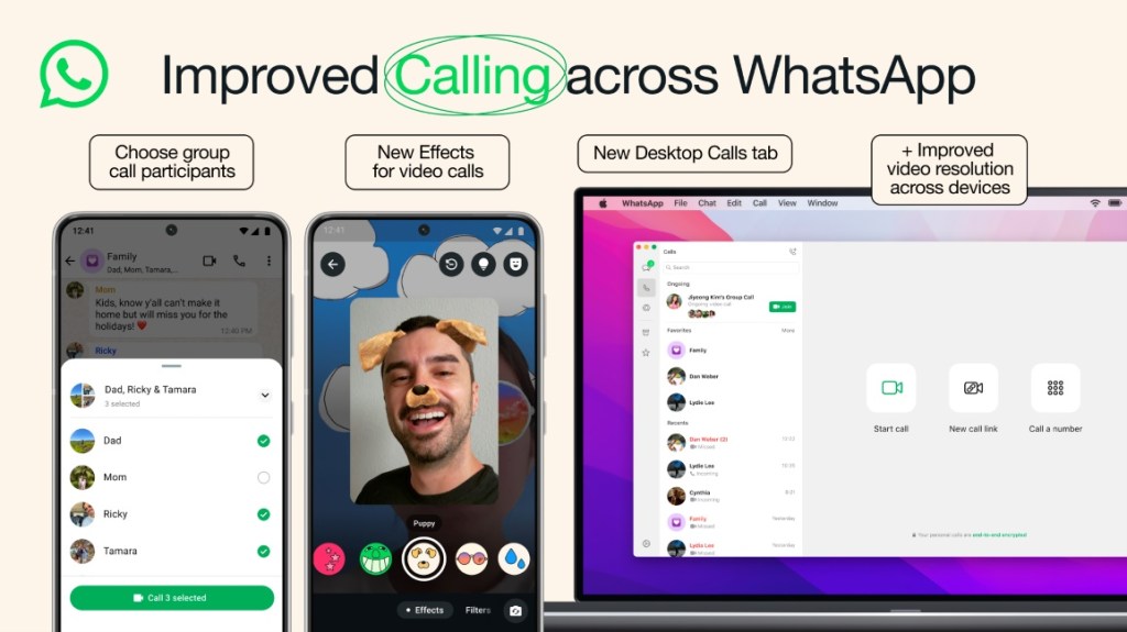 WhatsApp Calling Improvements Showcase