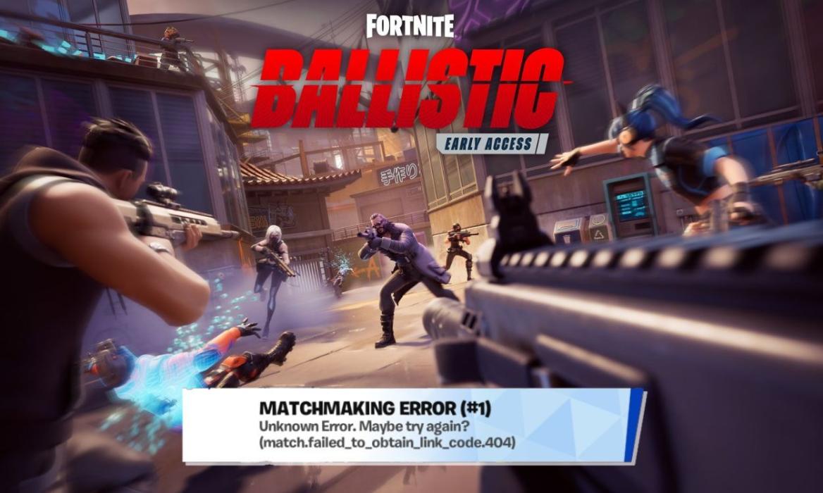 fortnite ballistic mode matchmaking error on launch day