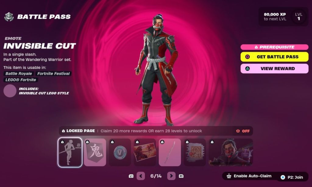 fortnite chapter 6 batlle pass page 6