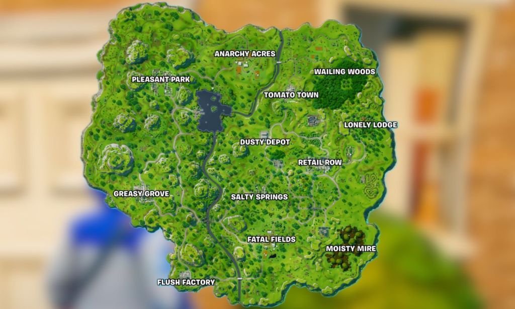 fortnite og season 1 map