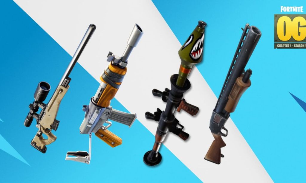 fortnite og weapon loadout