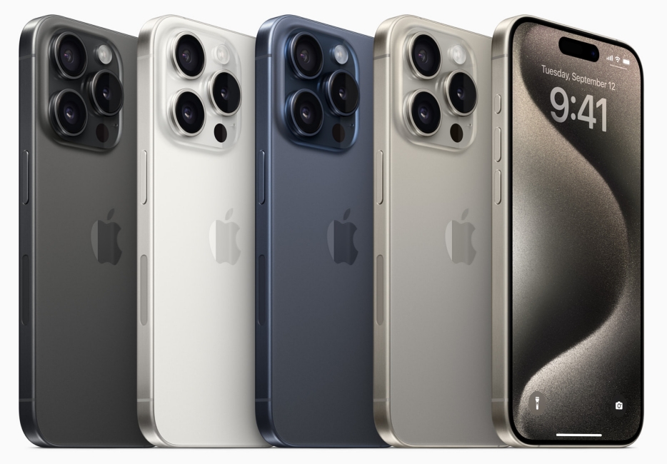 iPhone 15 Pro colorways